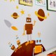 Blafre  Wandsticker/Dekorations-Sticker "Roboter"